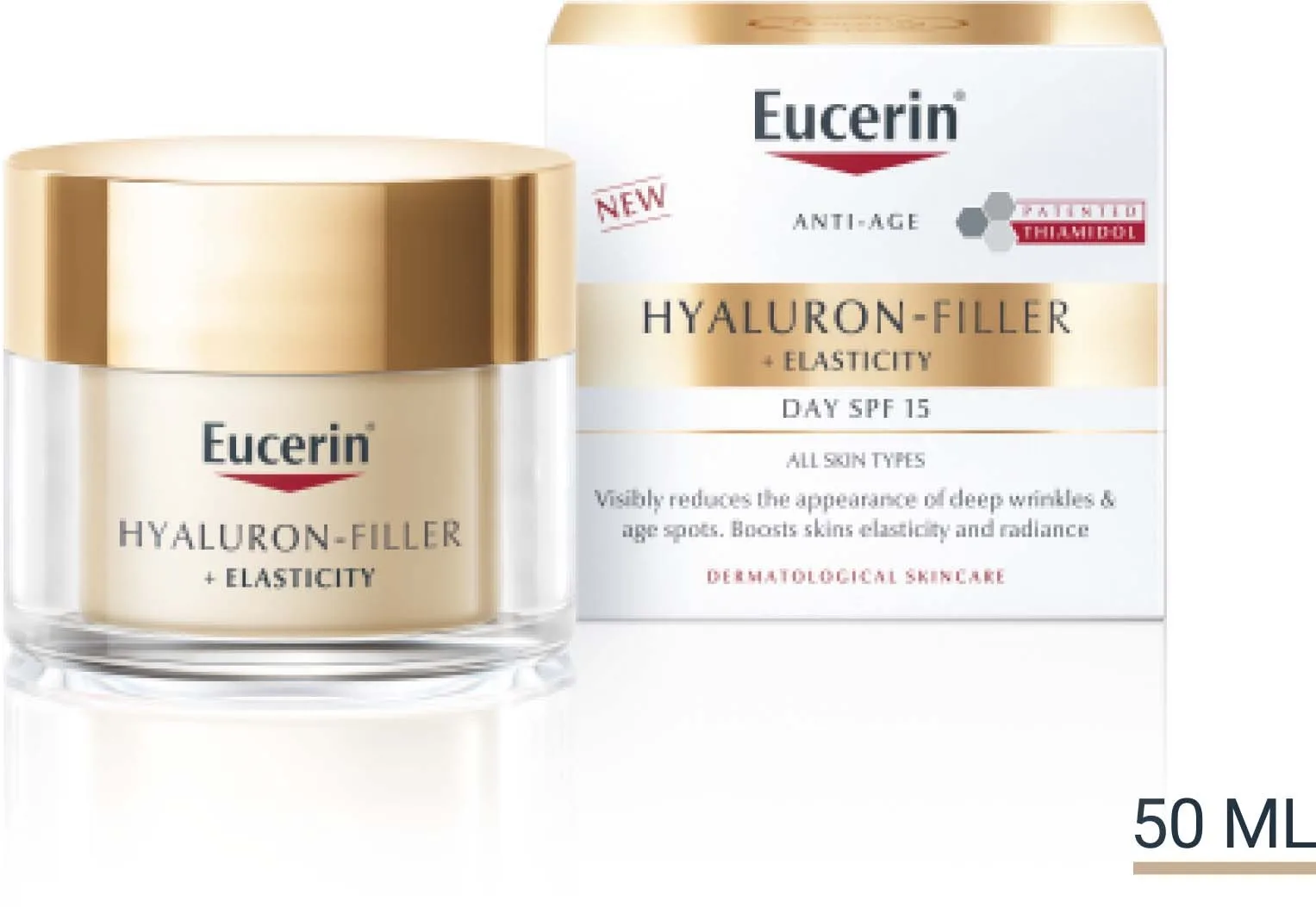 Eucerin HYALURON-FILLER + ELASTICITY Day Care 50 ml