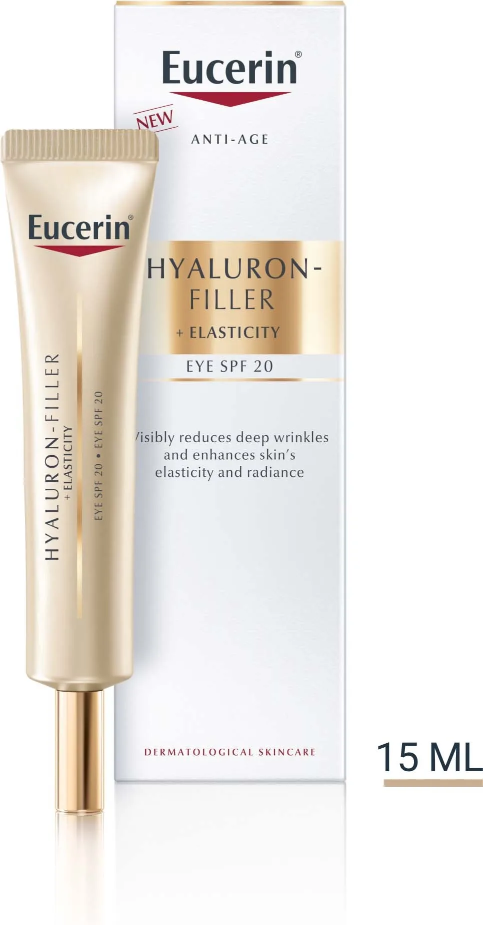 Eucerin Hyaluron-Filler + Elasticity Eye Cream SPF20 15 ml