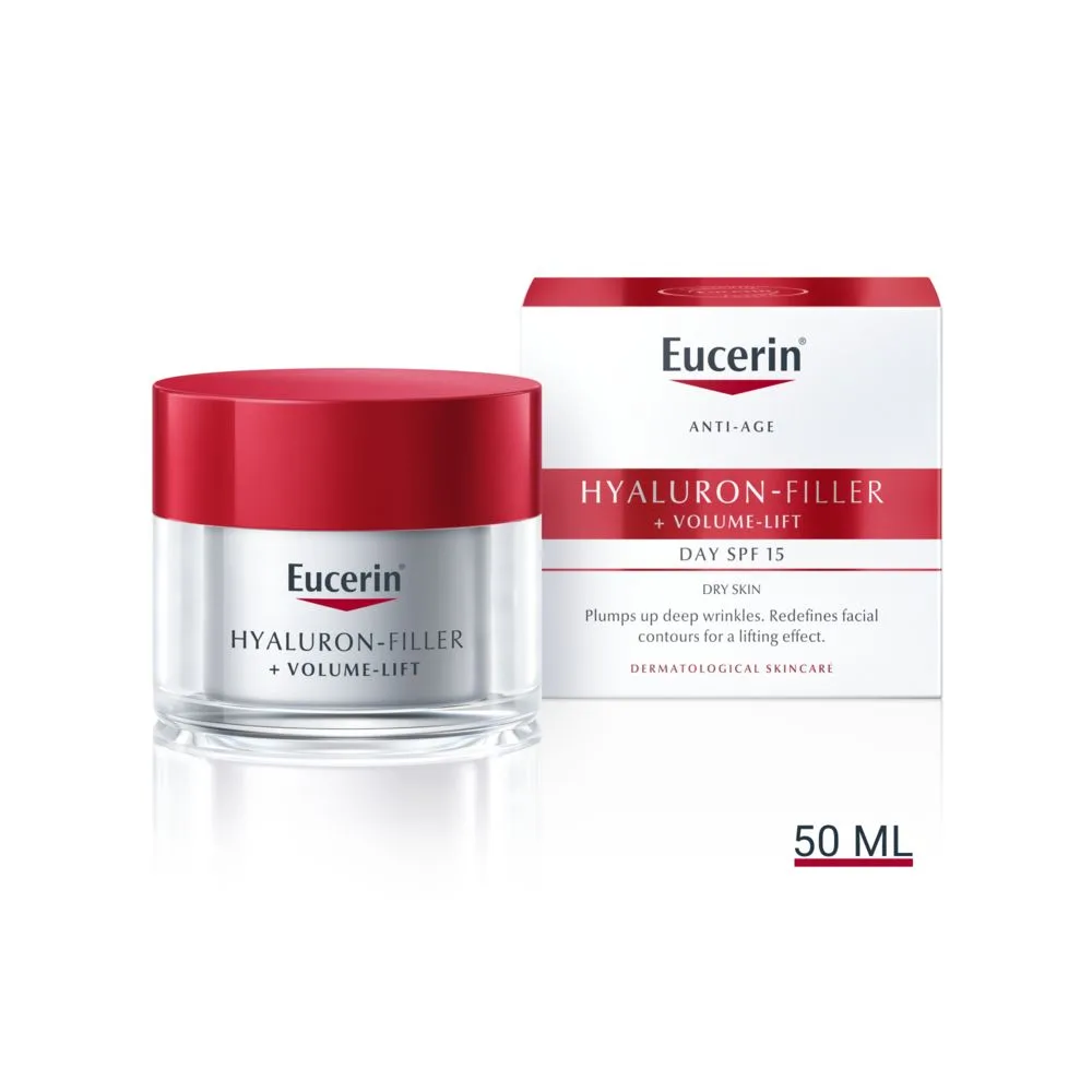 Eucerin Hyaluron-Filler + Volume-Lift Day Cream Dry SPF15 50 ml