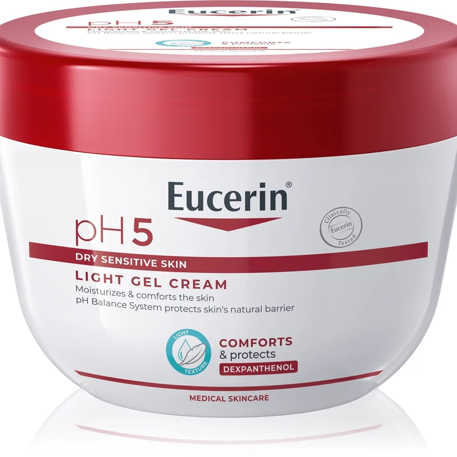 Eucerin pH5 Light Gel Cream Lätt gel-kräm för känslig hud 350 ml