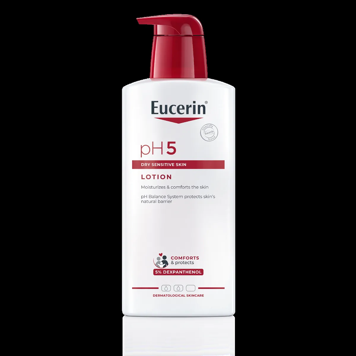 Eucerin pH5 lotion med pump parfymerad 400 ml