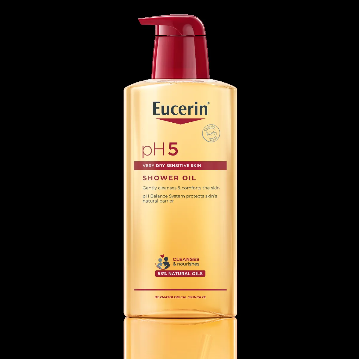 Eucerin pH5 Shower oil med pump parfymerad 400 ml