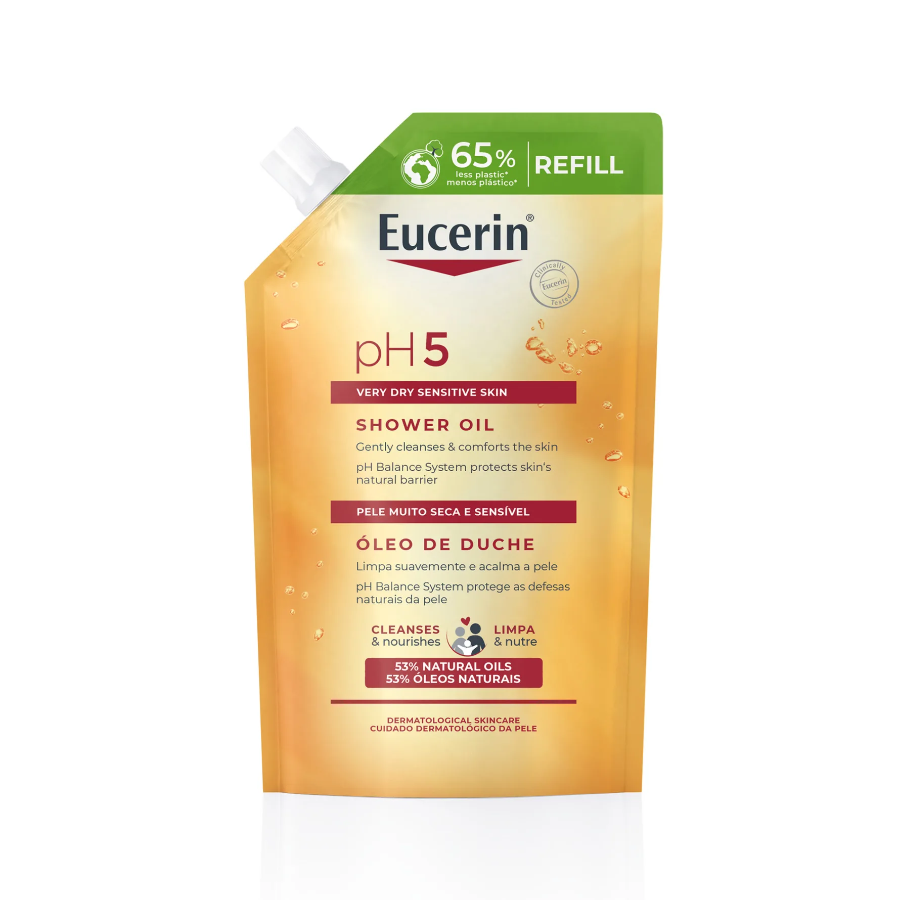 Eucerin pH5 Shower Oil Parfym Refill 400 ml