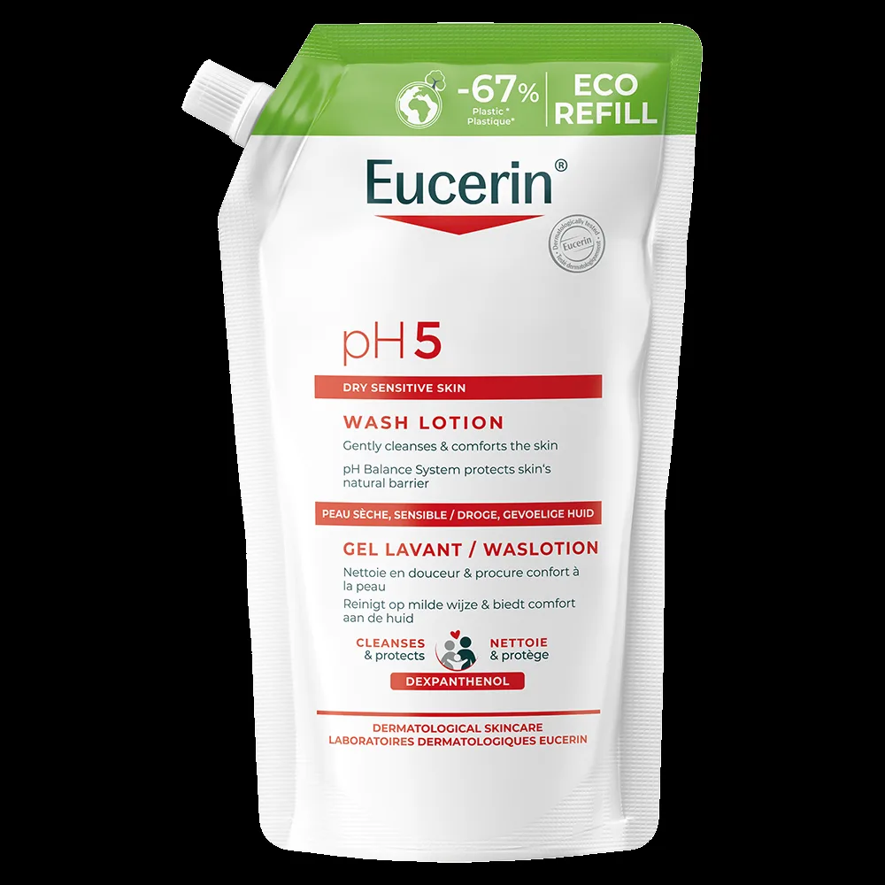 Eucerin pH5 Washlotion refill parfymerad 400 ml