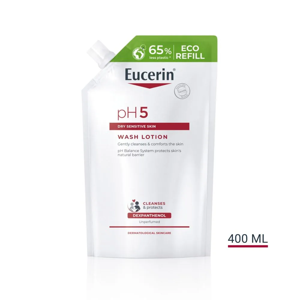 Eucerin pH5 Washlotion refill oparfymerad 400 ml