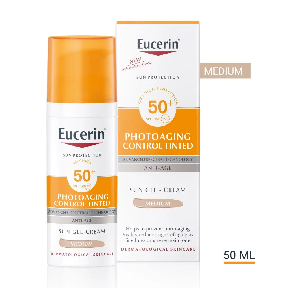 Eucerin Sun Gel-Cream Medium SPF50+ 50 ml