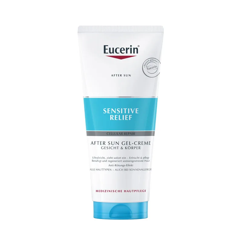 Eucerin Sensitive Relief geelivoide auringonoton jälkeen 200 ml