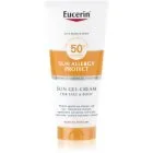 Eucerin Sun Allergy Protect Skyddande gel-kräm för ansikte och kropp SPF 50+ 200 ml