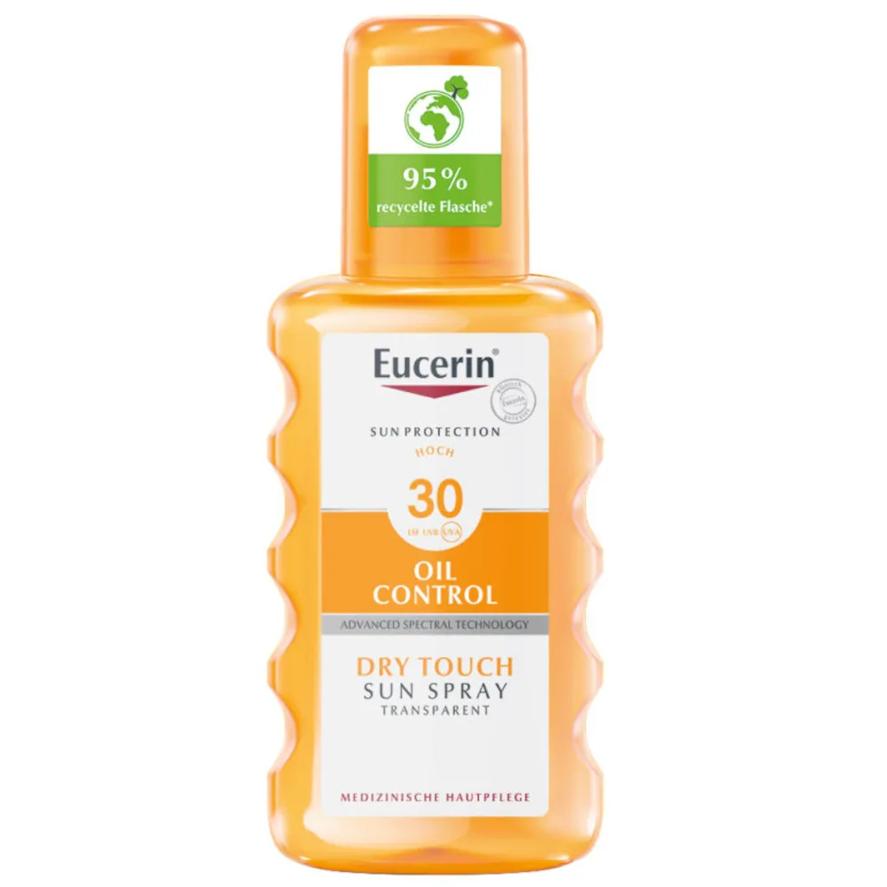 Eucerin SUN OIL CONTROL DRY TOUCH SUN SPRAY TRANSPARENT LSF 30  200 ml Spray