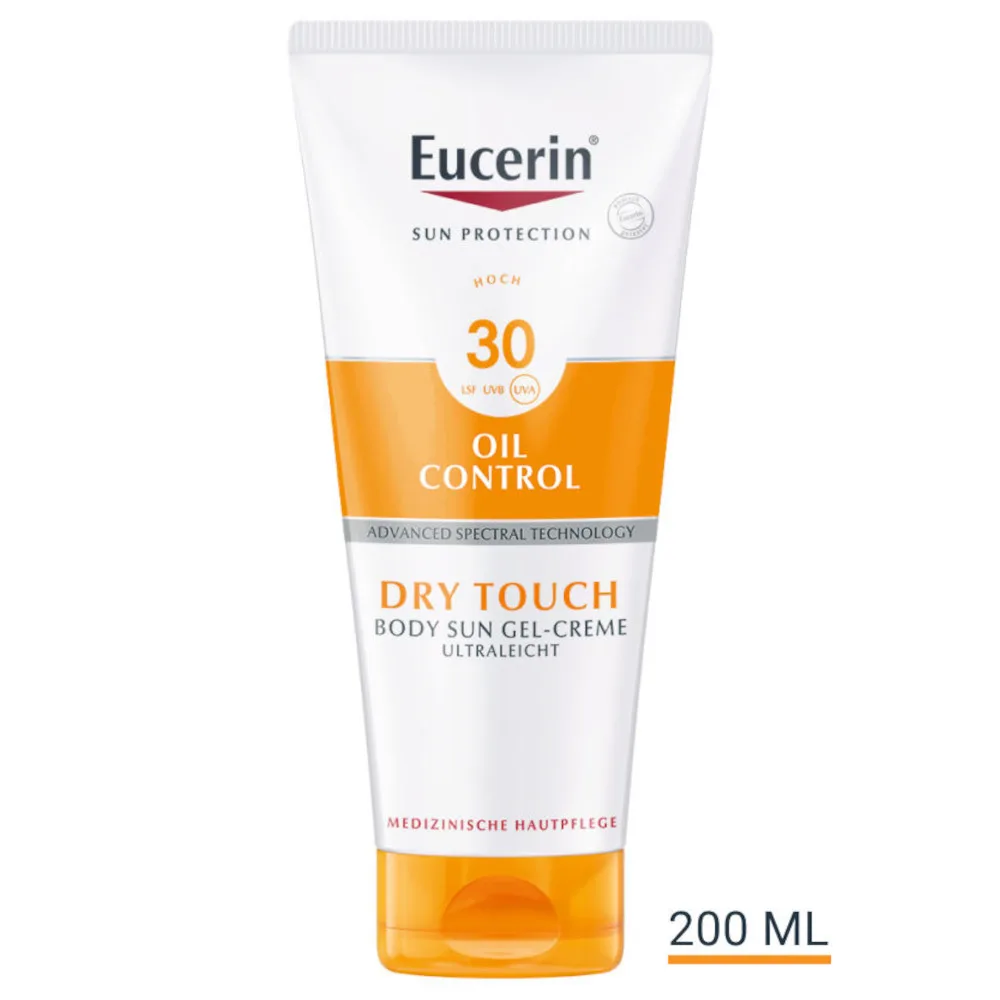 Eucerin Sun Oil Control voidemainen aurinkosuojageeli SPF 30 200 ml
