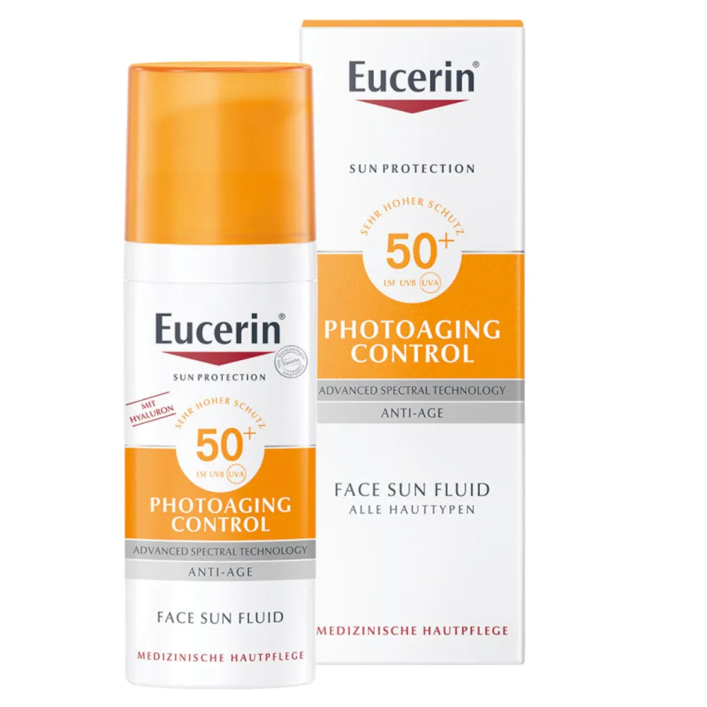 Eucerin SUN PHOTOAGING CONTROL FACE SUN FLUID LSF 50+  50 ml Körperpflege
