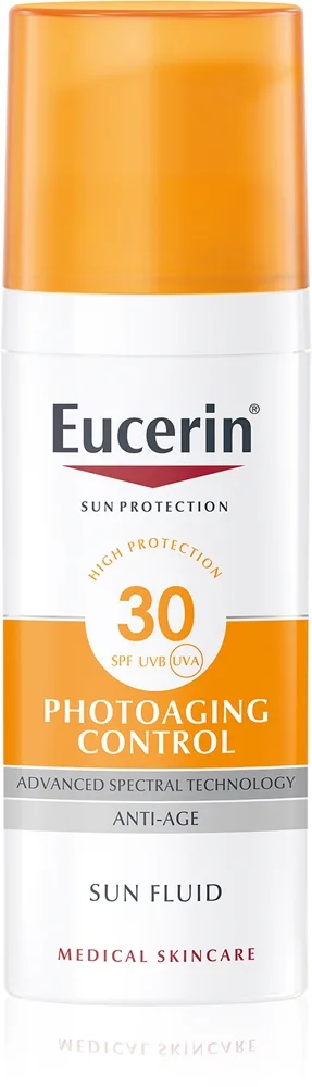 Eucerin Sun Photoaging Control Skyddande emulsion mot rynkor SPF 30 50 ml