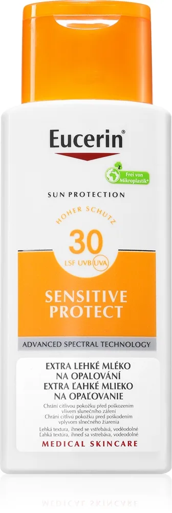 Eucerin Sun Sensitive Protect Lätt lotion För att bli brun SPF 30 150 ml