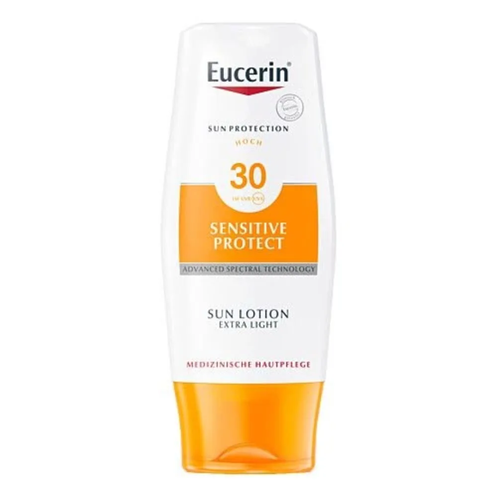 Eucerin Sun Sensitive Protect Lätt lotion För att bli brun SPF 30 150 ml
