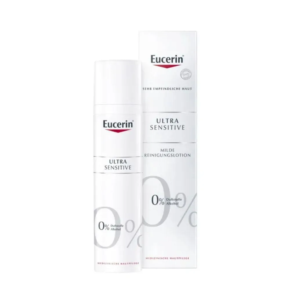 Eucerin Ultra Sensitive Reinigungslotion für sehr empfindliche Haut, 100 ml Lotion