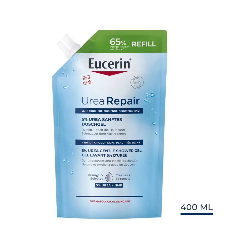 Eucerin UreaRepair 5% urea shower gel refill 400 ml