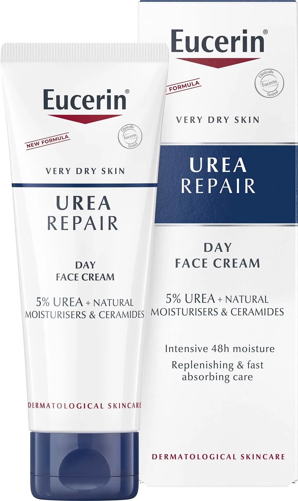 Eucerin UreaRepair Day Face Cream 5% Urea 50 ml