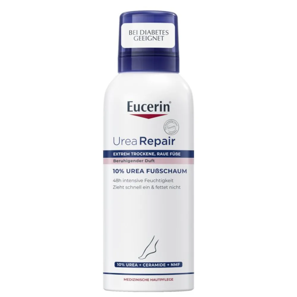 Eucerin UreaRepair PLUS 10% UREA FUßSCHAUM 150 ml Schaum