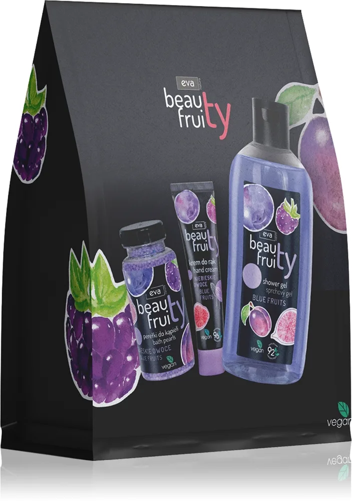 Eva Natura Beauty Fruity Blue Fruits lahjasetti