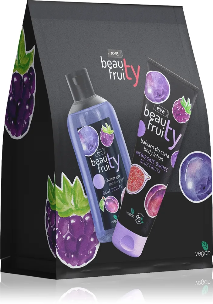 Eva Natura Beauty Fruity Blue Fruits lahjasetti