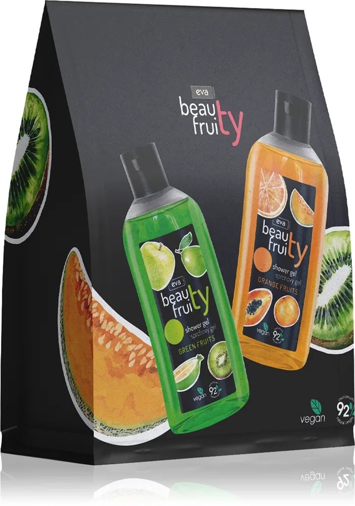 Eva Natura Beauty Fruity Green/Orange lahjasetti