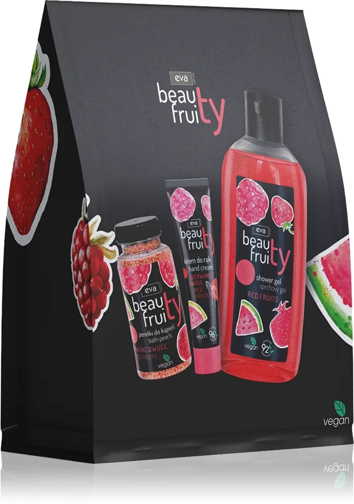 Eva Natura Beauty Fruity Red Fruits lahjasetti