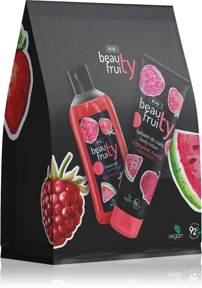 Eva Natura Beauty Fruity Red Fruits lahjasetti