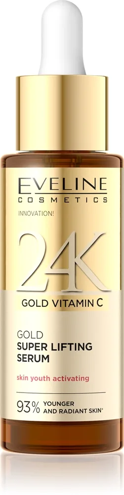 Eveline Cosmetics 24K Gold Vitamin C Super Lifting Serum Løftende serum 30 ml