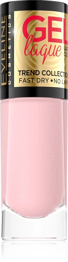 Eveline Cosmetics 7 Days Gel Laque Nail Enamel geelikynsilakka – UV/LED-lamppua ei tarvita sävy 203 8 ml