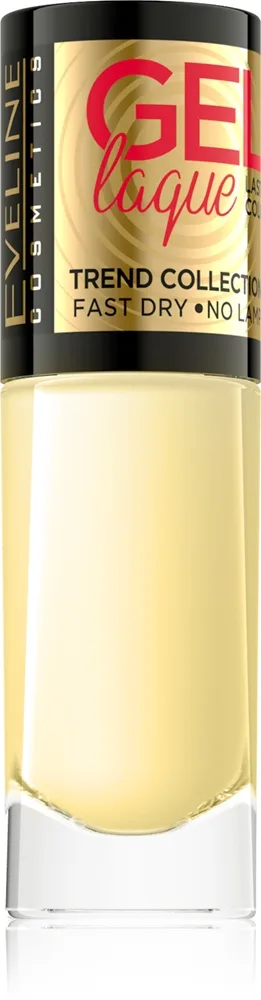 Eveline Cosmetics 7 Days Gel Laque Nail Enamel Geleneglelak uden UV/LED forsegling Skygge 216 8 ml