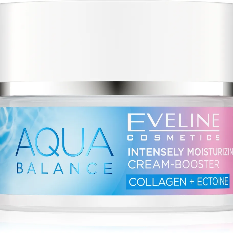 Eveline Cosmetics Aqua Balance Collagen + Ectoine intensiivinen kosteuttava voide ihon kirkastamiseen 50 ml