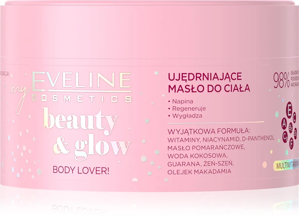Eveline Cosmetics Beauty & Glow Body Lover! Åtstramande kroppssmör 200 ml