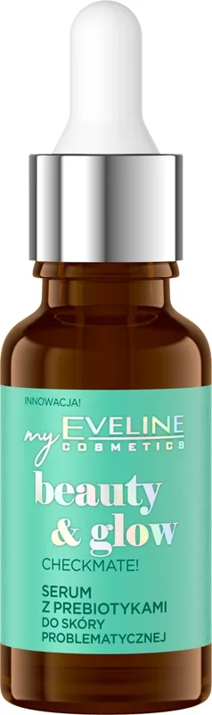 Eveline Cosmetics Beauty & Glow Checkmate! Mattifierande serum för förstorade porer med prebiotika 18 ml