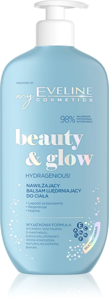 Eveline Cosmetics Beauty & Glow Hydragenious! Fuktgivande och åtstramande kroppslotion 350 ml