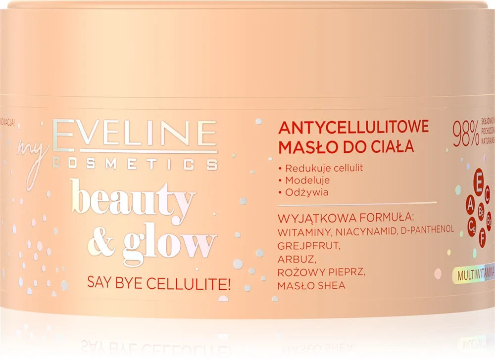 Eveline Cosmetics Beauty & Glow Say Bye Cellulite! Åtstramande kroppssmör mot celluliter 200 ml