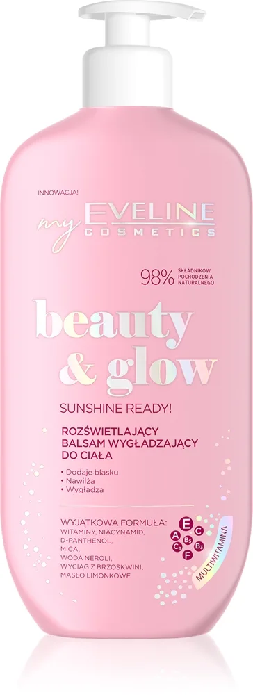 Eveline Cosmetics Beauty & Glow Sunshine Ready! Mjukgörande kroppslotion 350 ml