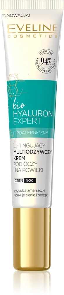 Eveline Cosmetics Bio Hyaluron Expert ravitseva silmänympärysvoide 20 ml
