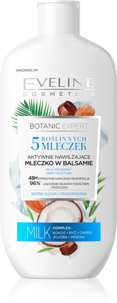 Eveline Cosmetics Botanic Expert Fugtende bodylotion 350 ml