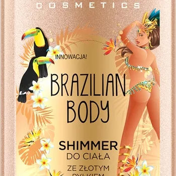 Eveline Cosmetics Brazilian Body Kroppsemulsion med glitter 150 ml