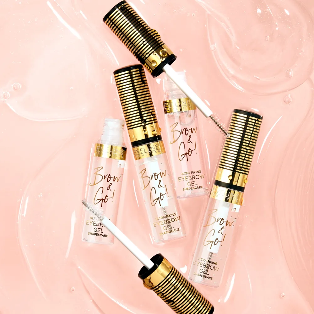 Eveline Cosmetics Brow & Go! Fix-gel för ögonbryn 6 ml
