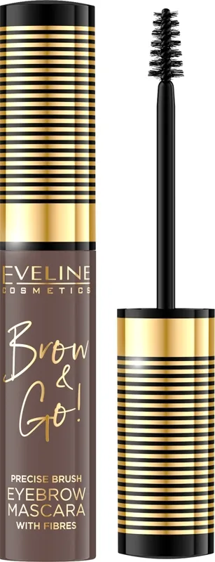 Eveline Cosmetics Brow & Go! Bryn mascara Skygge 01 Light 6 ml