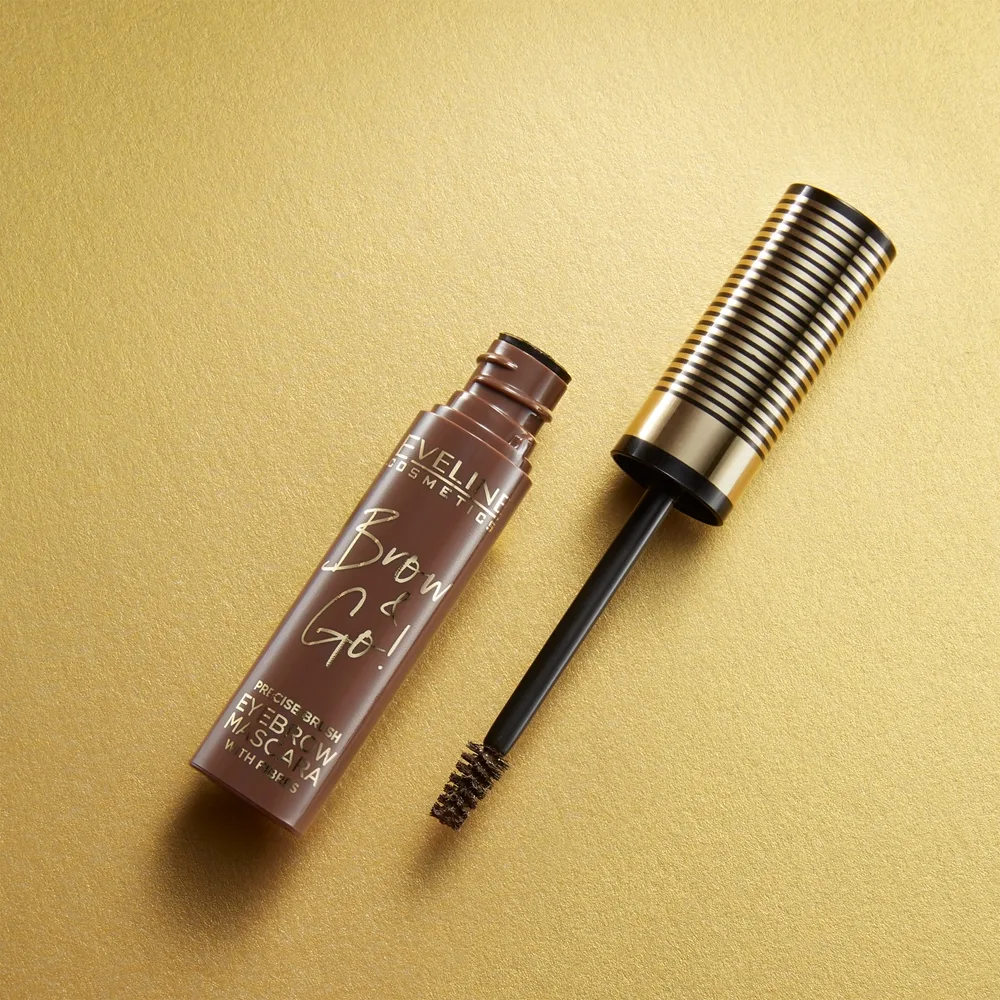 Eveline Cosmetics Brow & Go! Maskara för ögonbryn Skugga 01 Light 6 ml