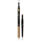 Eveline Cosmetics Brow Styler Precis ögonbrynspenna 3-i-1 Skugga 01 Medium Brown 1,2 g