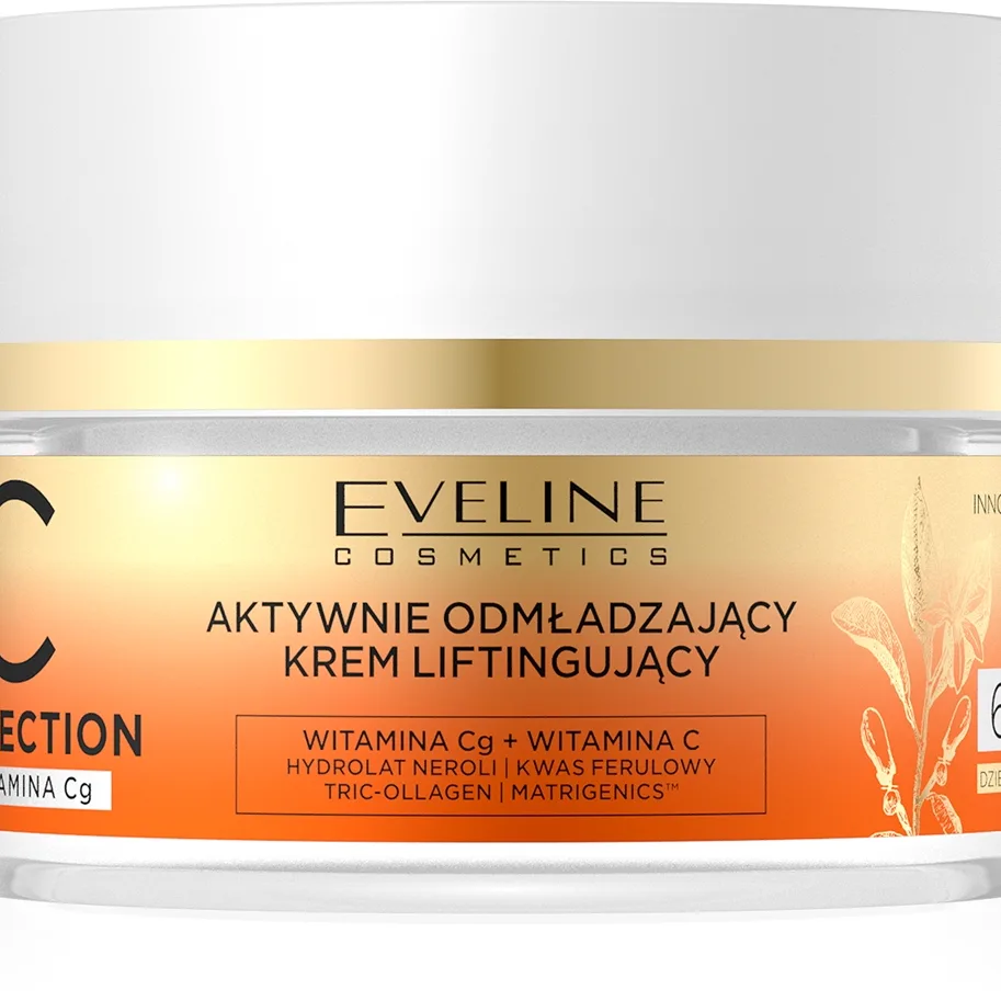 Eveline Cosmetics C Perfection kohottava päivä- ja yövoide sisältää C-vitamiinia 60+ 50 ml