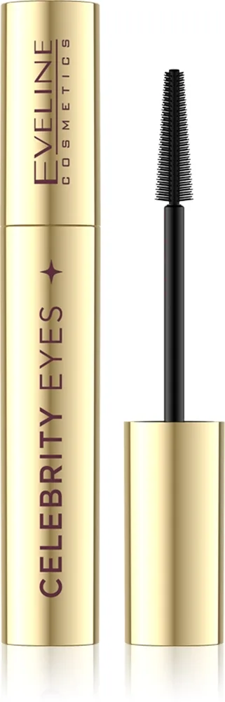 Eveline Cosmetics Celebrity Eyes pidentävä ripsiväri sävy Black 7 ml