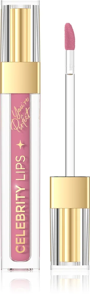 Eveline Cosmetics Celebrity Lips pitkäkestoinen mattapinnan antava nestemäinen huulipuna sävy 05C 4 ml