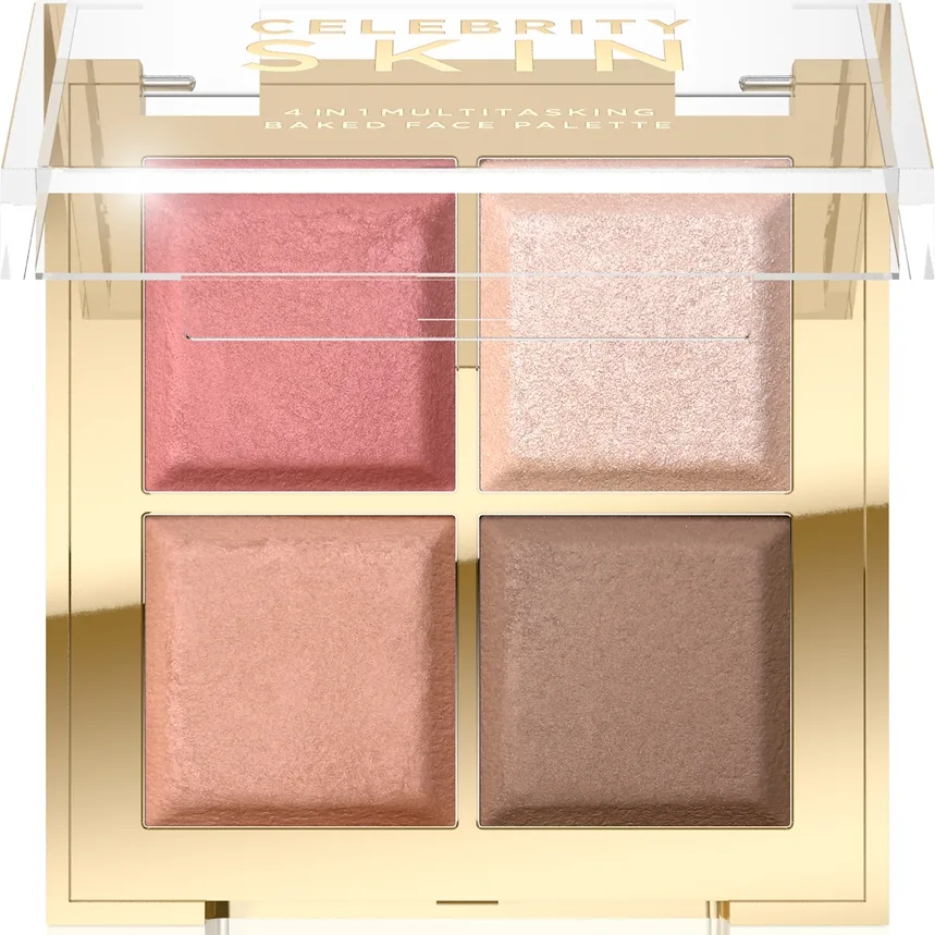 Eveline Cosmetics Celebrity Skin varjostuspaletti 4in1 16 g