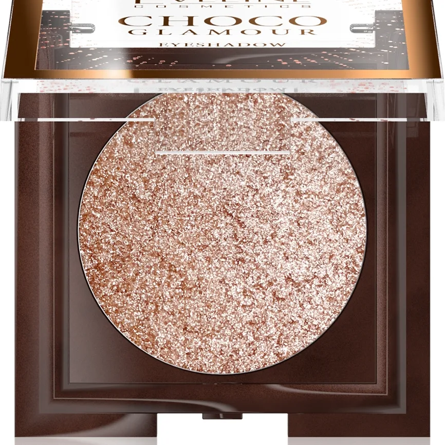Eveline Cosmetics Choco Glamour kiiltävä luomiväri 3,5 g