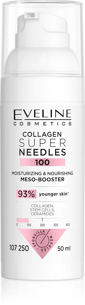 Eveline Cosmetics Collagen Super Needles 100 kosteuttava ja ravitseva seerumi 50 ml