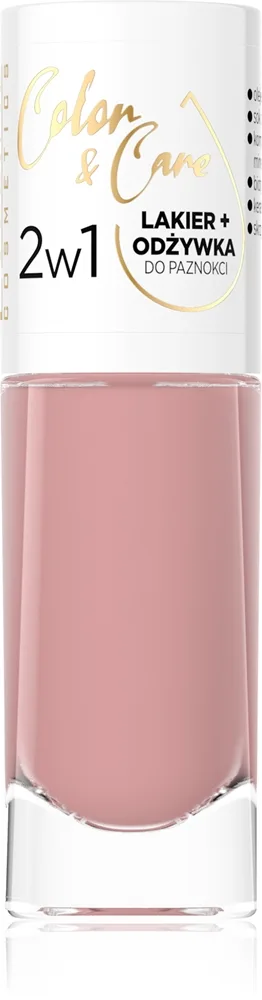 Eveline Cosmetics Color & Care Geleneglelak uden UV/LED forsegling Skygge 126 8 ml